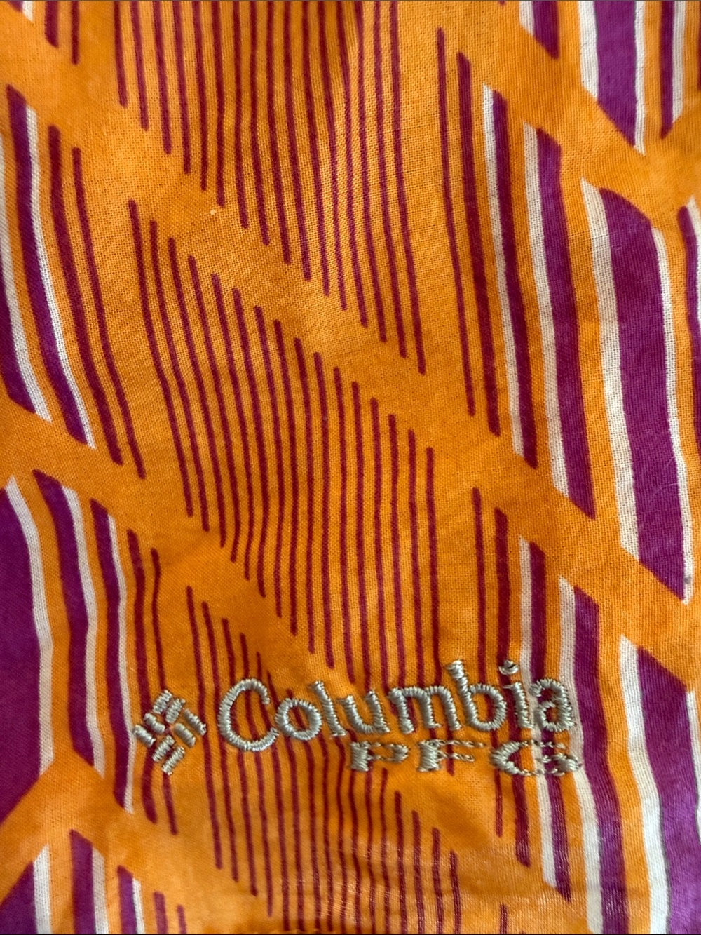 Columbia Sportswear PFG Women's Cotton Ikat Print Dress - Size Medium 🧡 - Picture 13 of 13